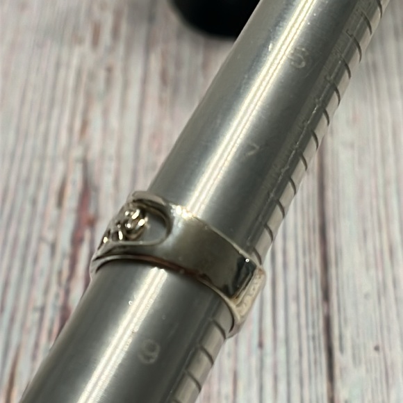 Vintage 925A Thailand Sterling Silver Open Pattern Elephant Ring. Size 8 - Picture 6 of 6